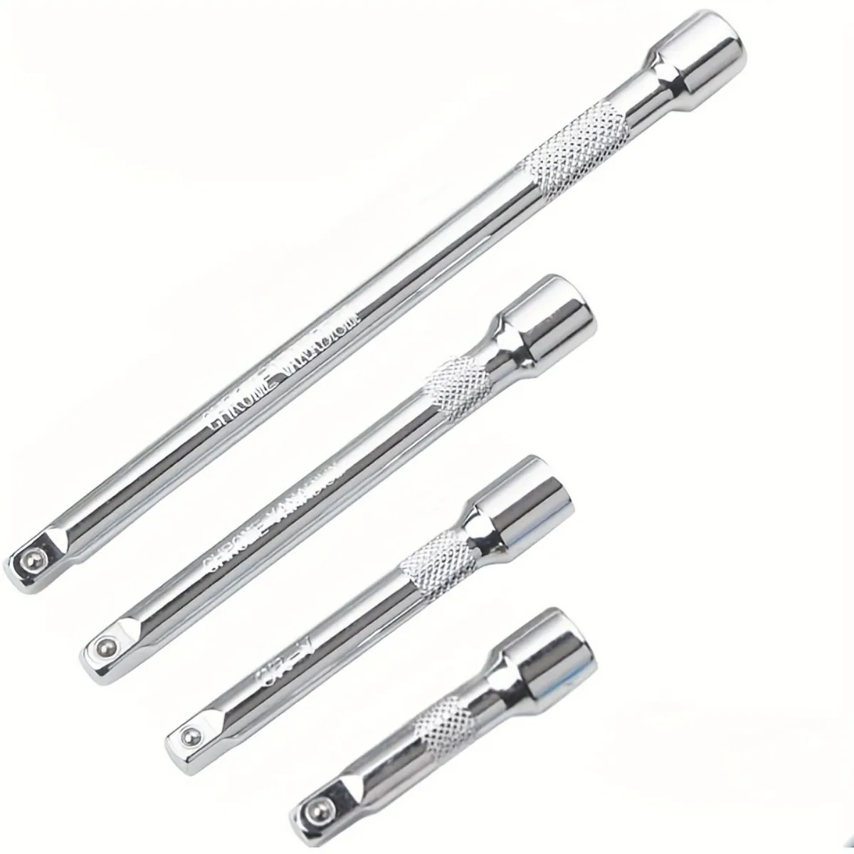 4-teiliges 1/4"-Steckschlüssel-Verlängerungsset, Antriebssteckschlüssel Viertel-Zoll-Ratschen-Verlängerungsstangen-Set – Detail 3