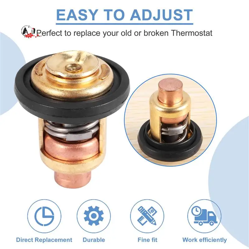 

A10E-Boat Parts & Accessories 1Pc 6E5-12411-00 6E5-12411-02 6E5-12411-10 Boat Engine Thermostat For Suzuki For Yamaha Outboard M