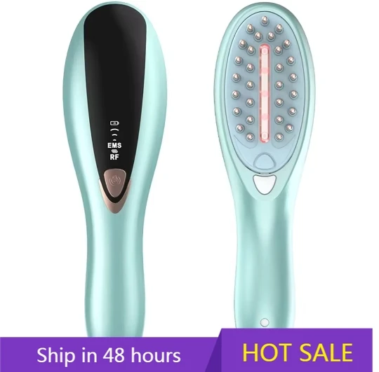 

YTYIN Anti Hair Loss Scalp Massager Brush Hair Growth Comb Stress Relax Electric Regrowth Light Hair Massage Comb