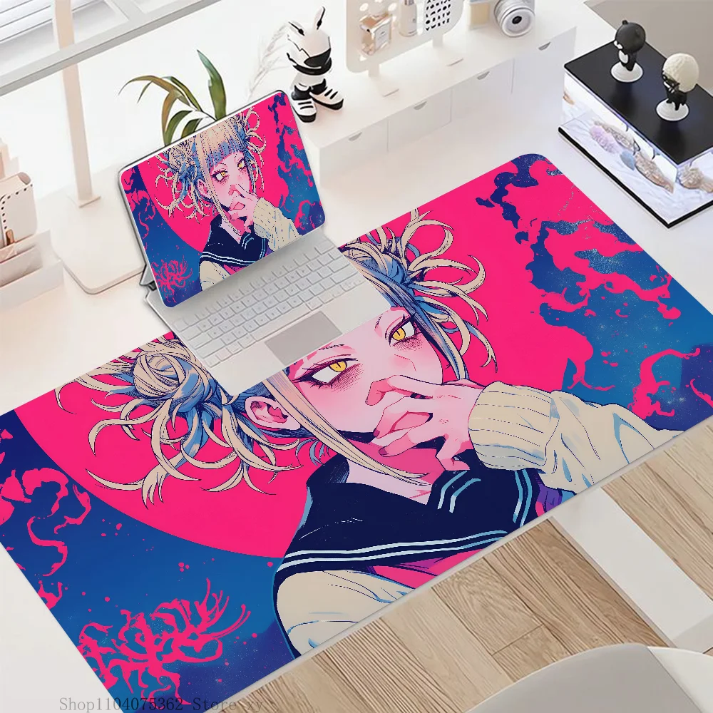 Anime Girl Himiko Toga My Hero Academia Mousepad Large Keyboard Desk Mat Gaming Mouse Pad LockEdge Non-slip Mat