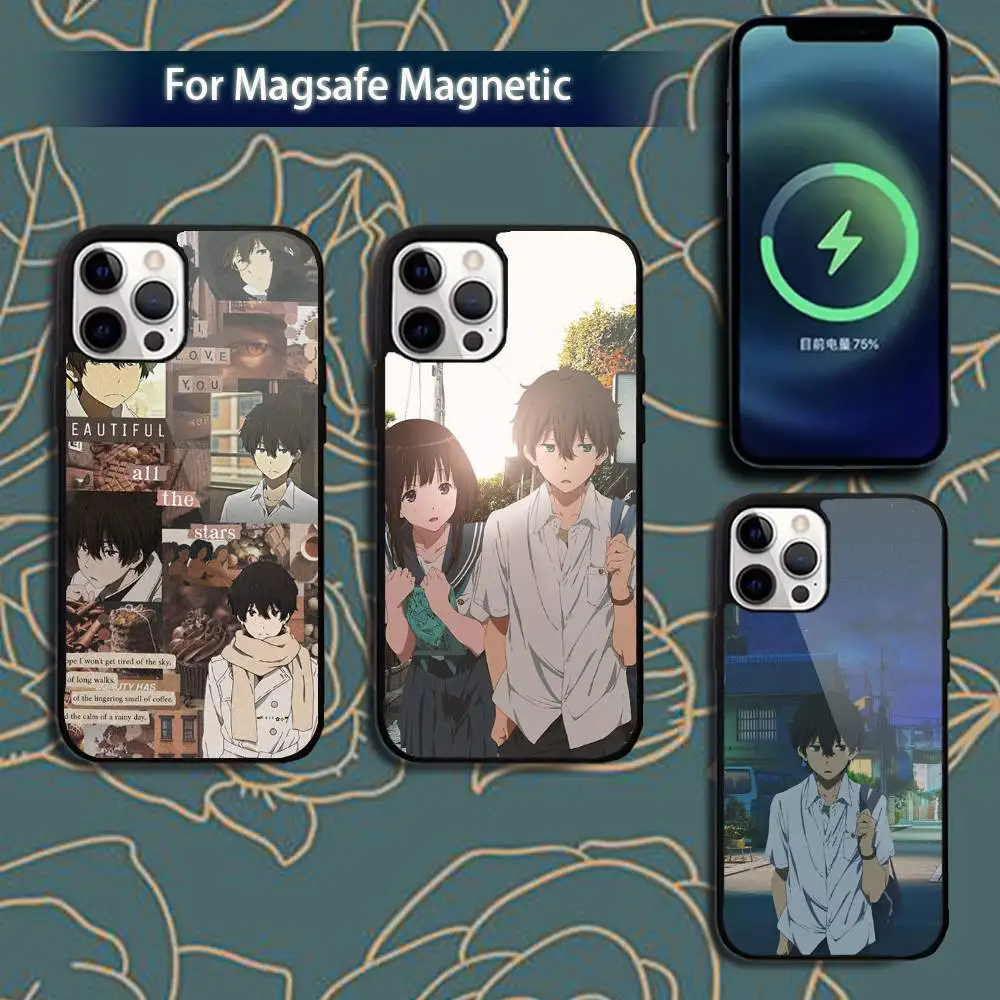 

Hyouka Phone Case For iPhone 17,16,15,14,13,12,11,Pro,Max,Plus,Mini,Magsafe,Magnetic Wireless Charging Case