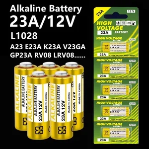 Alkalische Batterie 12V A23 23A 23GA A23S E23A EL12 MN21 MS21 V23GA L1028 GP23A LRV08 für Fernbedienung BAME Toy Trockenzelle 8 Hauptverkauf Batterie Pap 12 A3 - №2