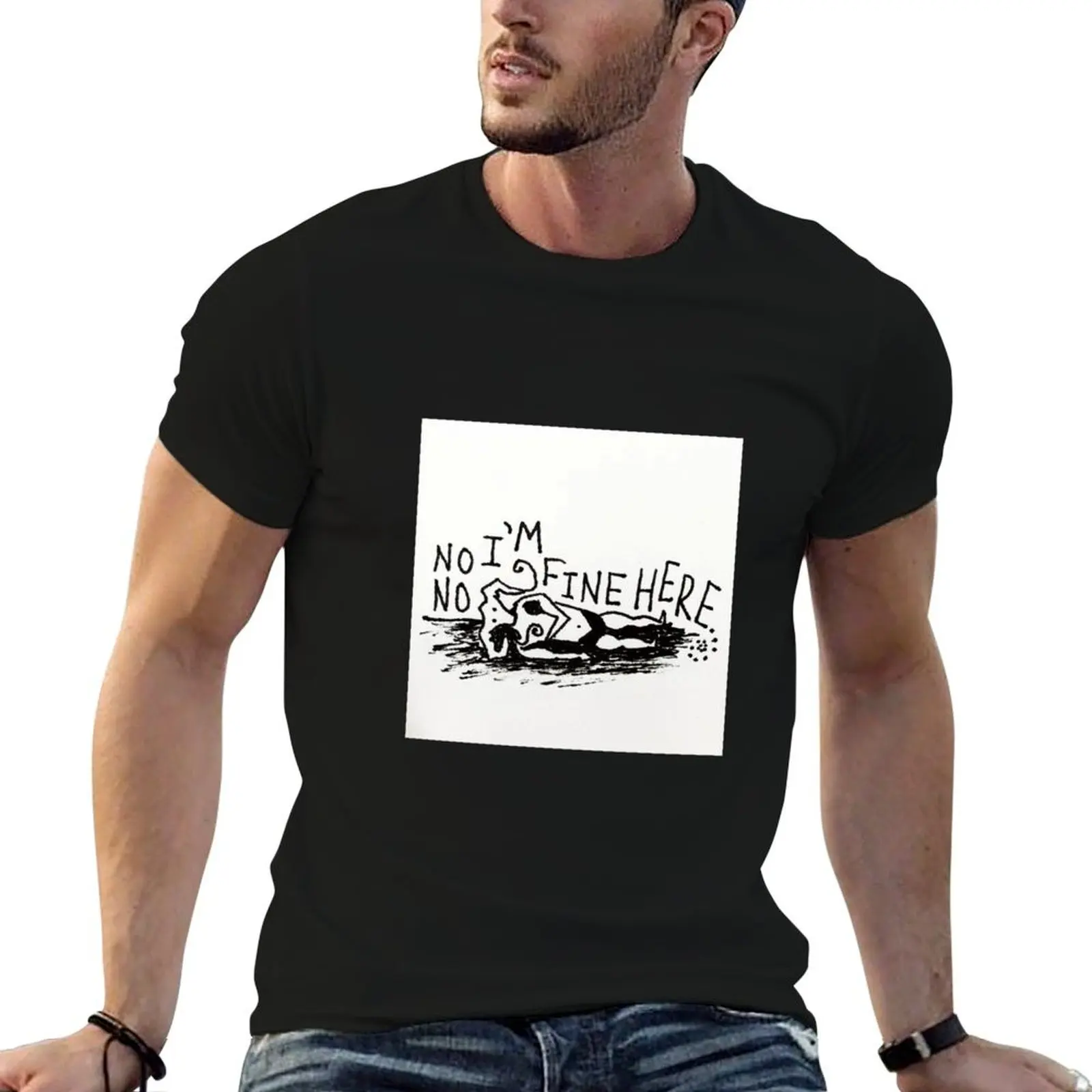 

custom print Is Here T-Shirt man funny shirt t t Good shirts