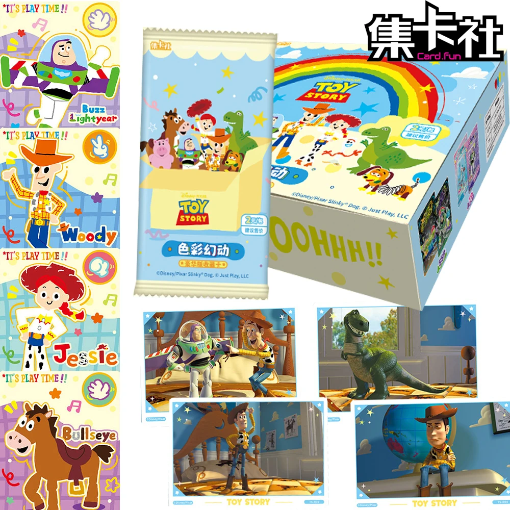 

CARD.FUN Genuine Toy Story Collection Cards Disney Classic IP Roles High Quality Advanced Retro Poster Cards Gifts for Friends