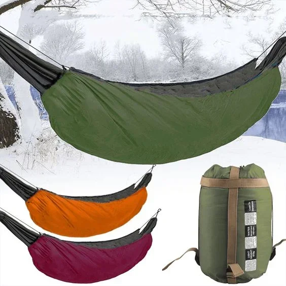 

Hot Sale Microfiber Filled Hammock Underquilt For Outdoor Camping Activities Hammock Warm Quilt