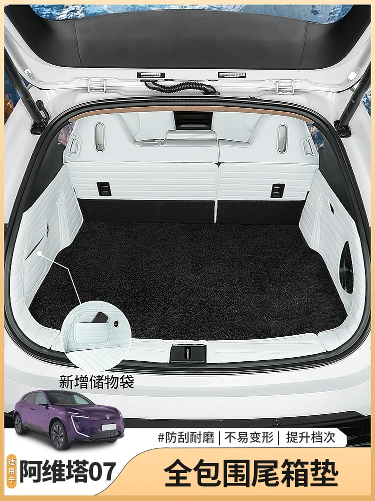 

For AVATR 07 Nappa Leather Trunk Protection Pad
