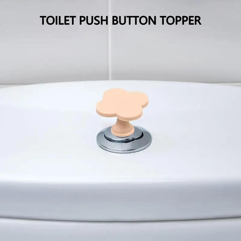 Pulsante wc premere Top 1 pezzo adesivo pulsante wc assistente decorazione della casa gadget multiuso per cucina bagno