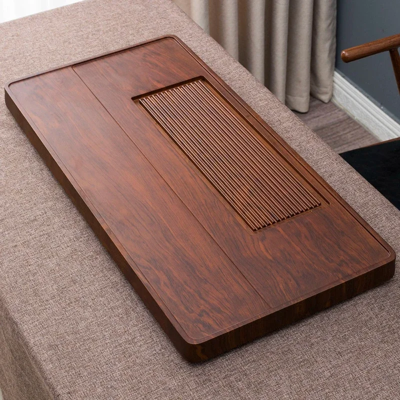 الصرف صينية شاي خشبية أدوات صينية بسيطة حديثة صينية فريدة من نوعها غرفة المعيشة الضيافة الكونغ فو Bandejas الأثاث العصري