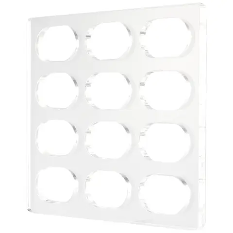 투명 폴리카보네이트 다쿠즈 케이크 몰드 타원형 다코바즈 마카롱 몰드 케이크 장식 도구, 제빵기