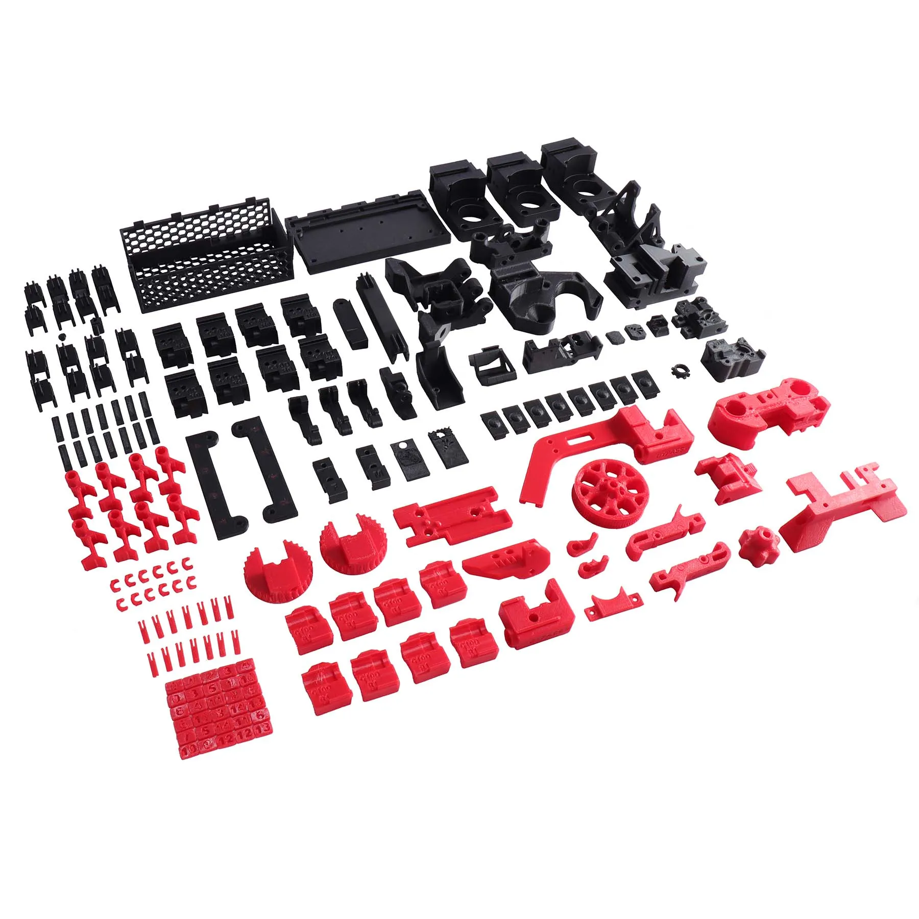 Blurolls Voron 2.4 Trident ERCF V3 3D Printed Kit ABS Components for Multi-Color Printing V2.4 Enraged Rabbit Carrot Feeder