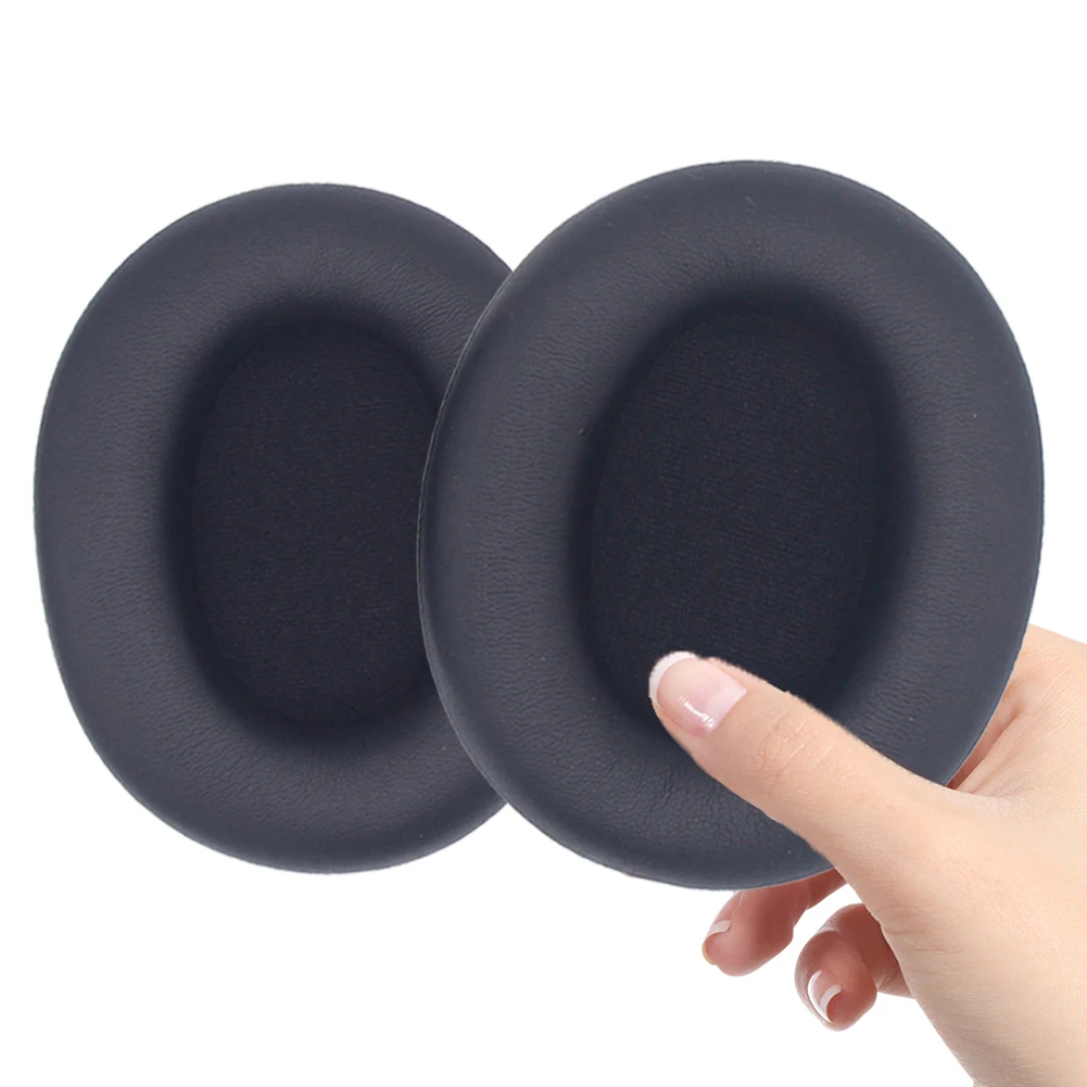 ฝาครอบป้องกันแยกเสียงรบกวนชุดหูฟังหนังเทียมฟองน้ำครอบหูฟังฟองน้ำหูฟัง AKG หูฟังสำหรับเครื่องบดลูกอมกะโหลก ANC 2