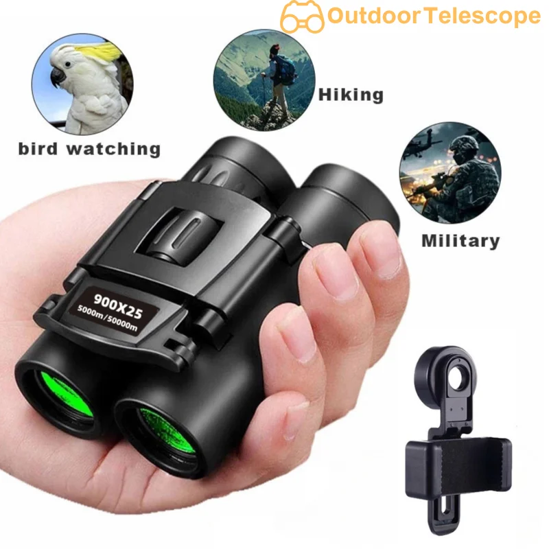 

20000m Zoom Telescope with phone stand BAK4 HD Powerful Binoculars Long Range Portable Monocular or Camping Tourism Outdoor