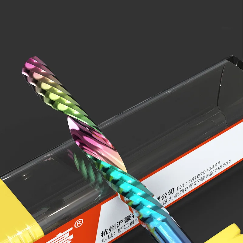 Fresa a spirale a lama singola con gambo da 3,175/4/6 mm con rotazione sinistra, punta per router CNC in carburo HRC60 in alluminio. Plastica. Acrilico