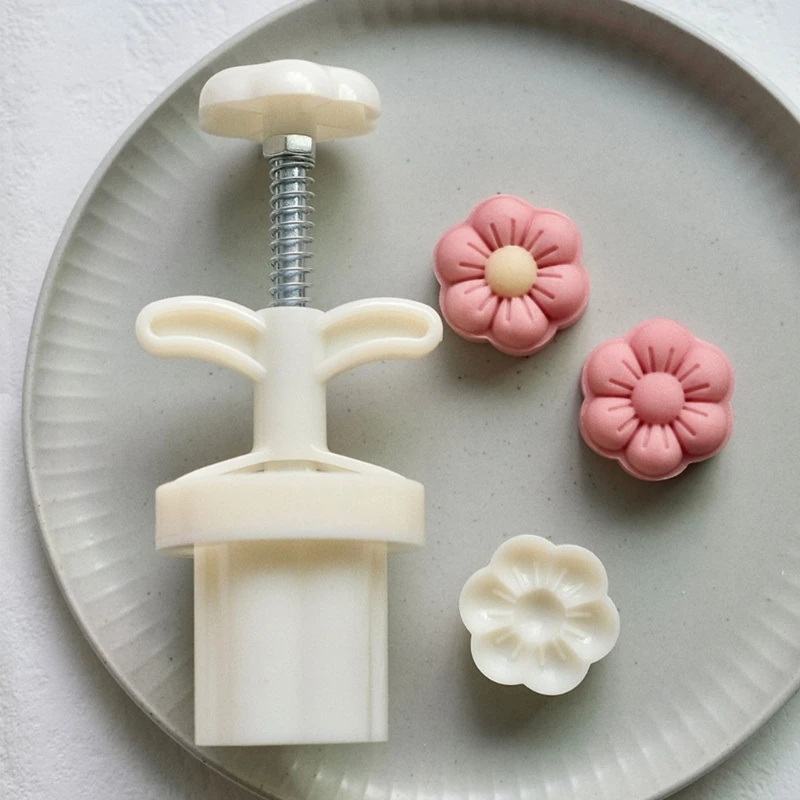 Flower Biscuit-Stamp-Mold DIY Baking Mold Tool Hand Pressure Dessert Mold 25g Dropship