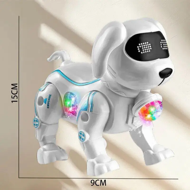 

Robot Dog Electronic Stunt Pet Interactive Touch Programmable Smart Walking Dancing Kids Birthday Gift For Boys Girls