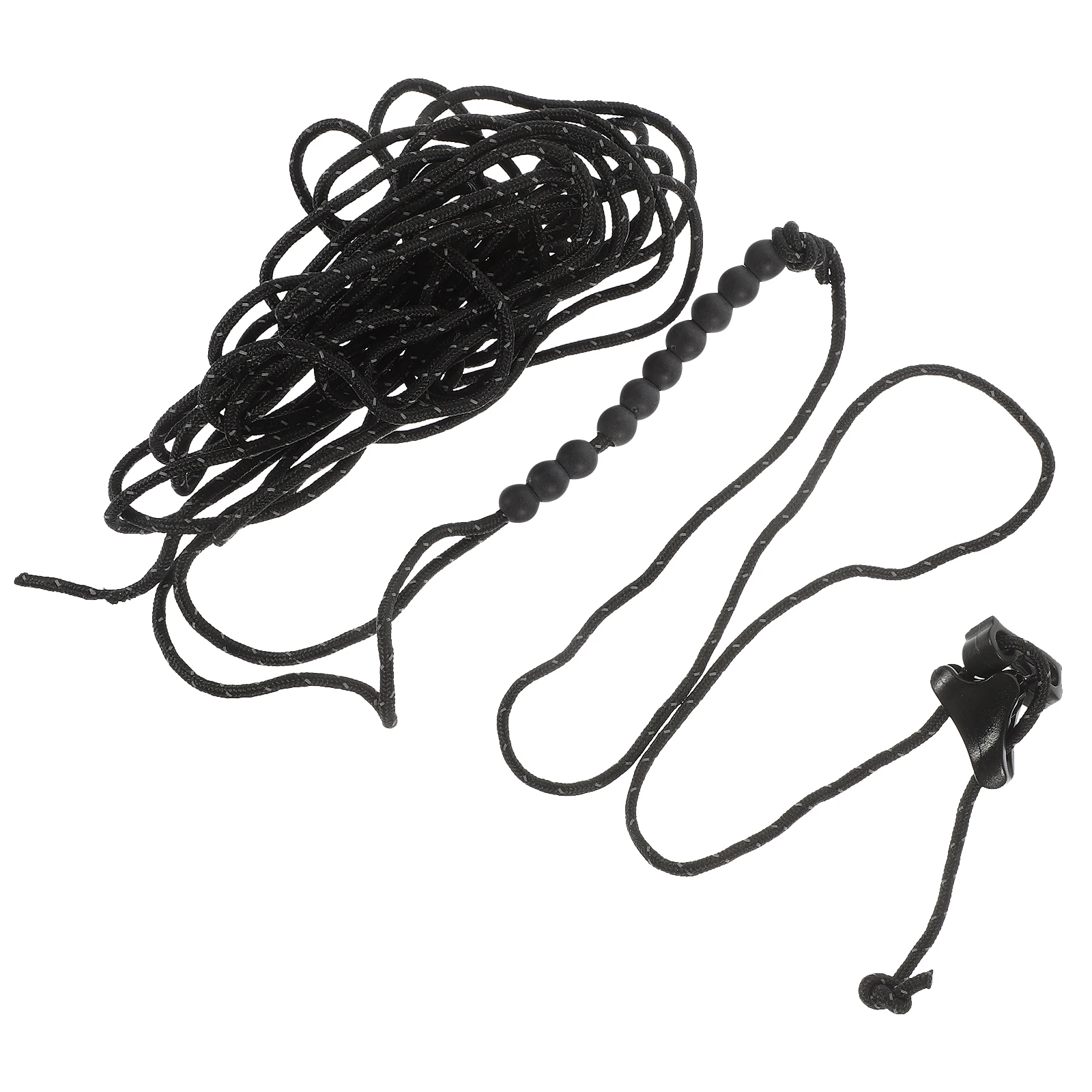 

1 set Camouflage 3.2m Clothesline for Outdoor Camping Travel Windproof Drying Clothes Rope Drying Rope Portable Storage
