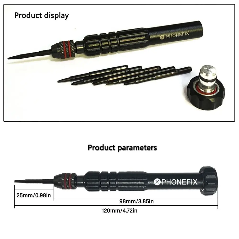 Torx/Cross Screwdriver Set Maintenance/Repair Tool 6/12 in 1 Screen Opening Tool Precision Hand Tool Screwdriver Bits Phone