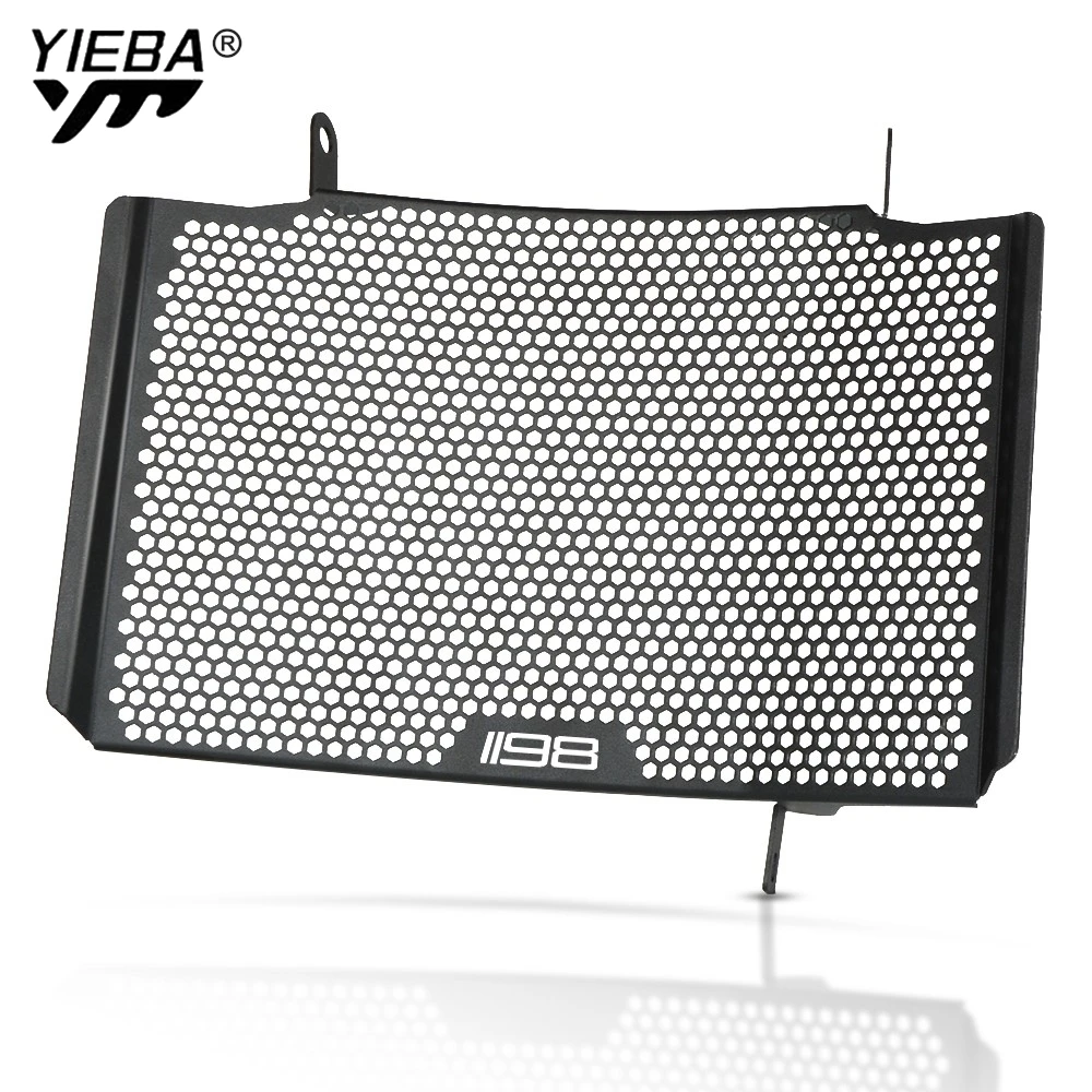 

Motorcycle Radiator Guard Cover Oil Fuel Tank Shield Protector Accessories FOR Ducati 848 1098 1198 Upper 2007 2008 2009-2013