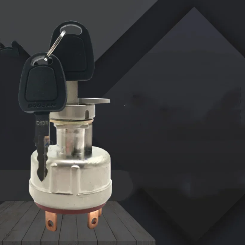 

Для Doosan Daewoo 55/60/150/220/225-7-9 экскаватор, переключатель зажигания, электрический дверной замок, новые аксессуары для экскаваторов