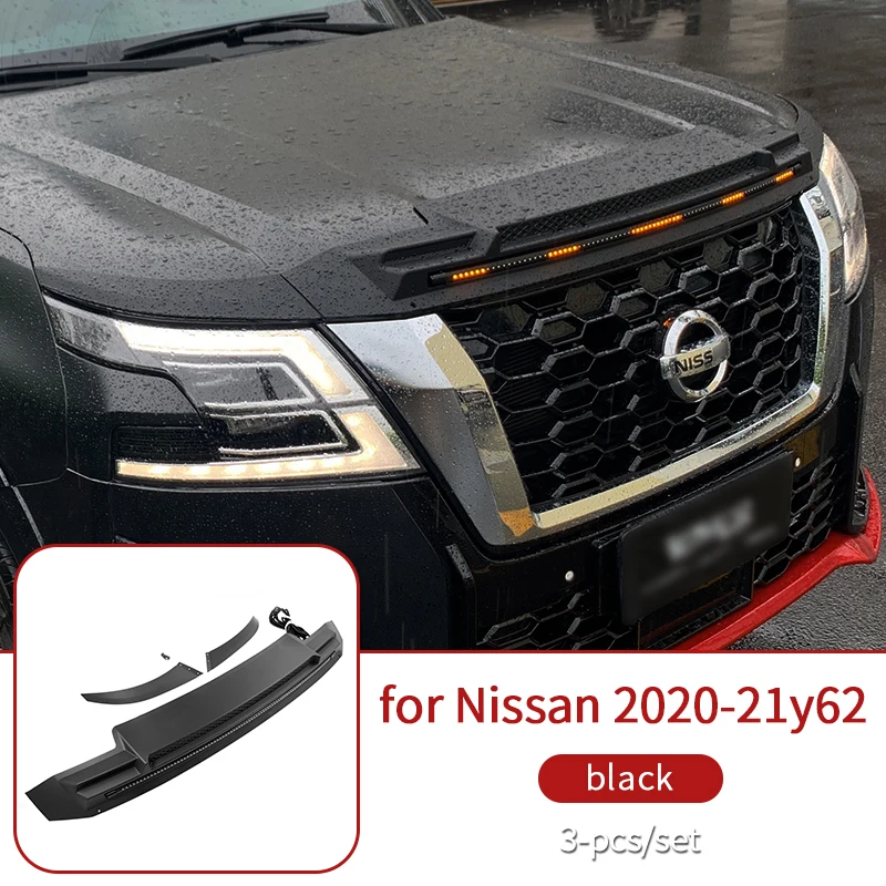 Front gravel gear for nissan y62 patrol nissan patrol y62 nismo cover upgrades accessories y62 2010-2019