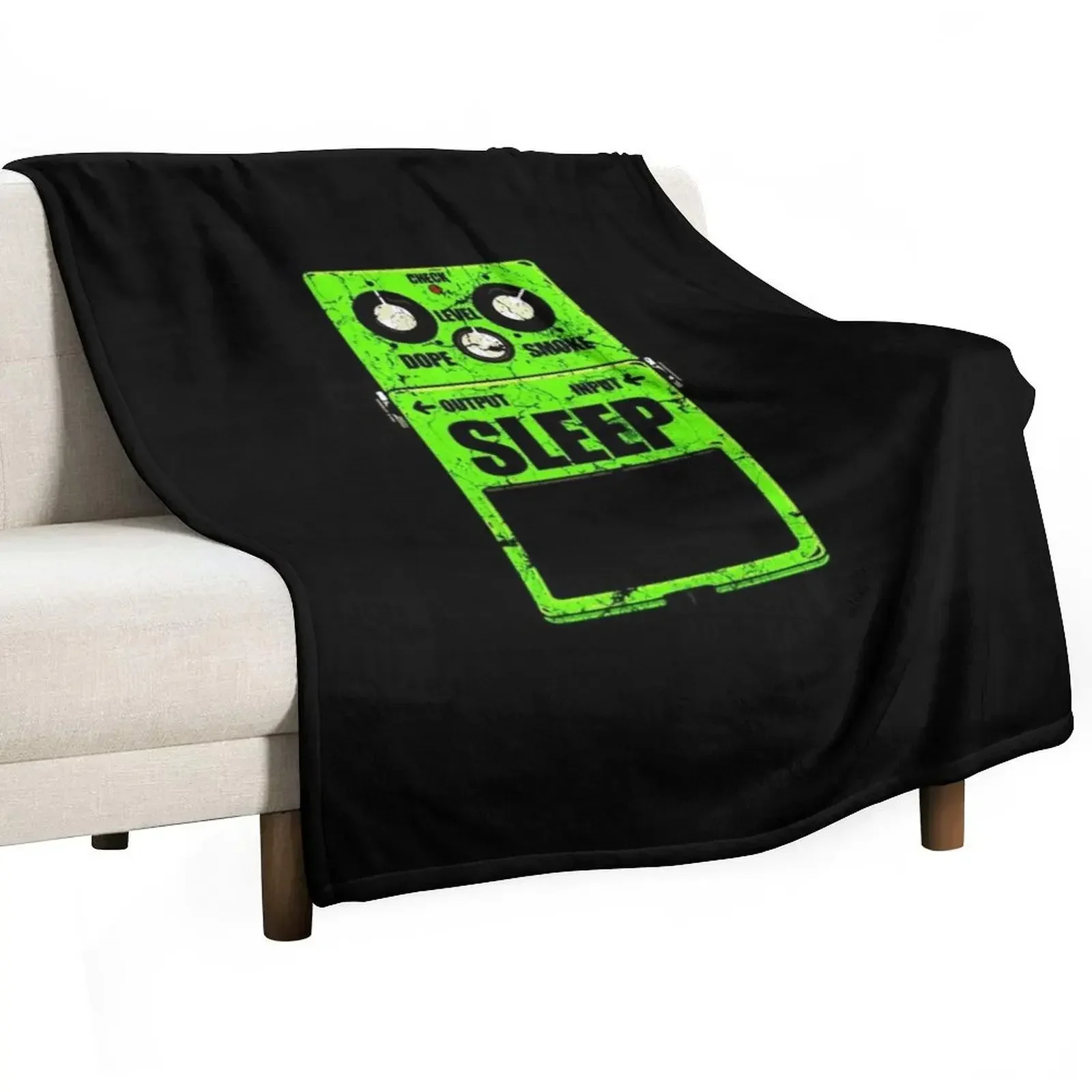 Sleep Band Stompbox Throw Blanket Ultra Plush Cozy Blanket for Napping Sleeping