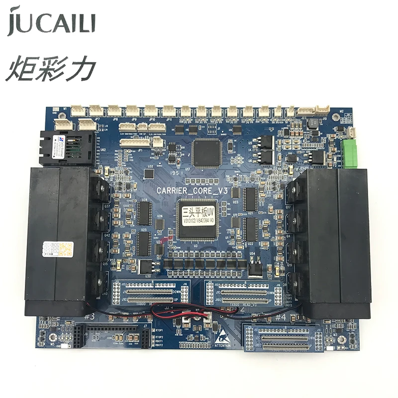 Imagem -04 - Jucaili-board Kit para Epson Xp600 e Tx800 Cabeças Carriage Board Placa Principal para Impressora Audley uv Flatbed