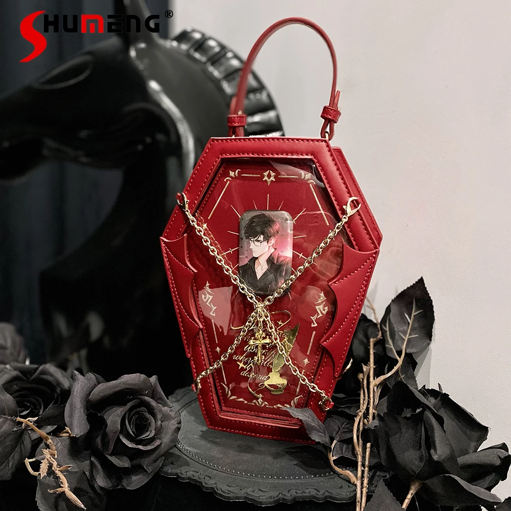 

Original Design Subculture Gothic Sweet Cool Handbag New 2025 Student Y2K Backpack Japanese Fashion Versatile Crossbody Bag