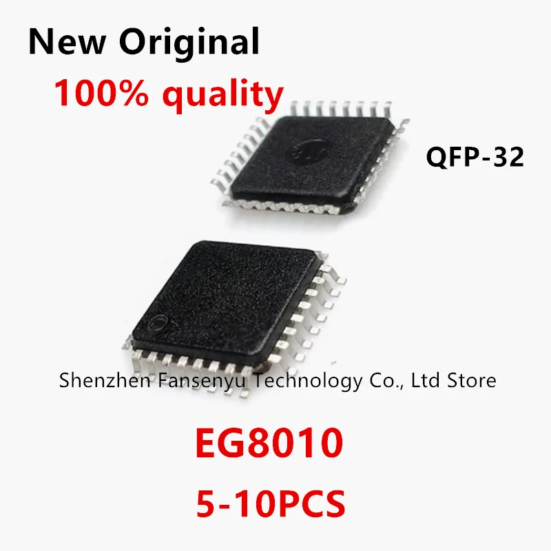(5-10piece)100% New EG8010 QFP-32 Chipset.