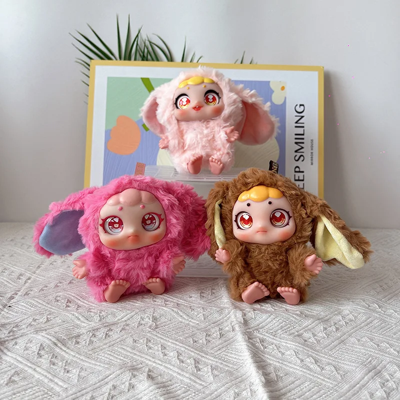 سلسلة الأرز الدبق القطيفة الشكل صندوق أعمى الإبداعية لطيف دمية المد اللعب هدية حقيبة سلسلة المفاتيح قلادة