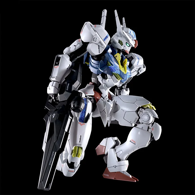 BANDAI Original FULL MECHANICS FM 1/100 Anime Mobile Suit AERIAL PERMET 6 GUNDAM Model Assembly Action Figure Toy Gifts for Kid