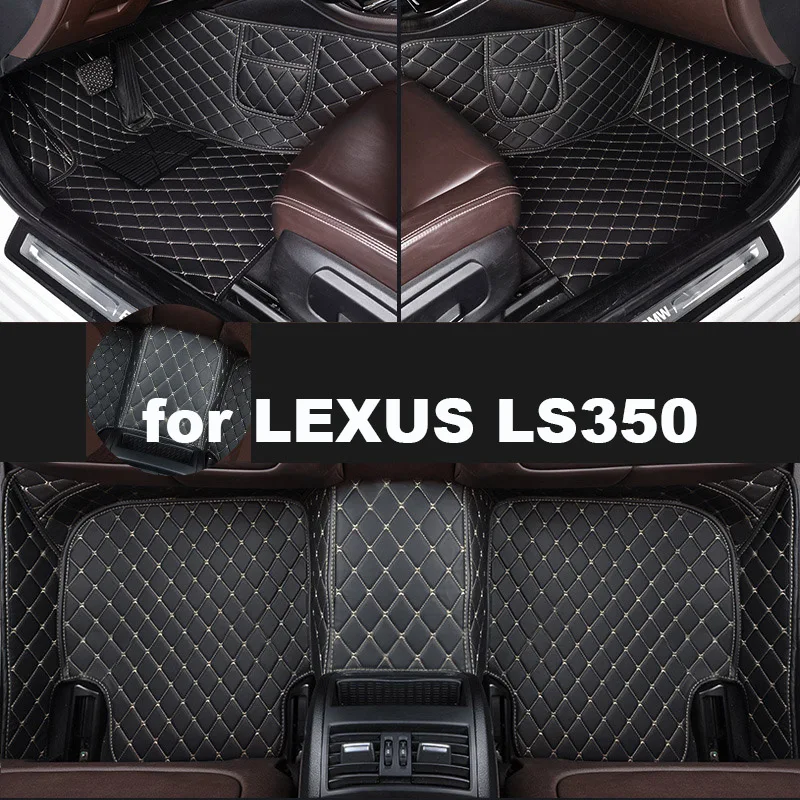 Autohome Car Floor Mats For LEXUS LS350 2018-2019 Year Upgraded Version Foot Coche Accessories Carpetscustomized