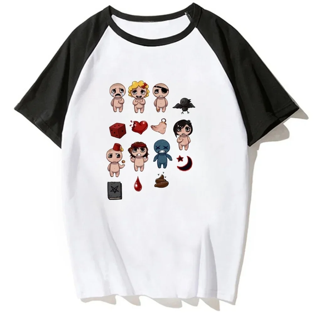 the Binding of Isaac top tees women meme emo japanese grunge shirt summer harajuku baddie manga