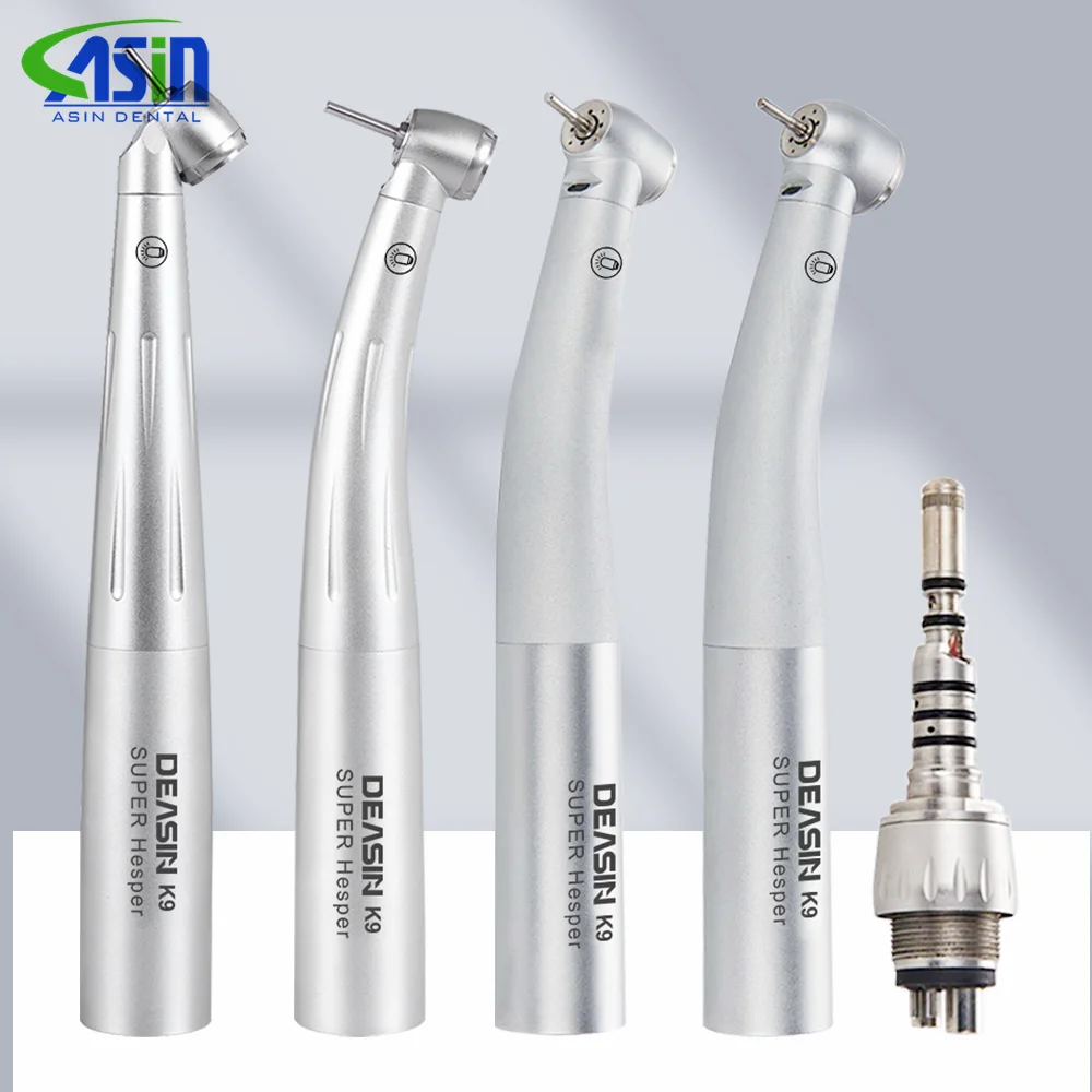 Dental Stainless Steel Kv F900L Turbine Kit Led Light Turbine Bearing Dental Handpiece Quick Coupling With Rotor Cartridge