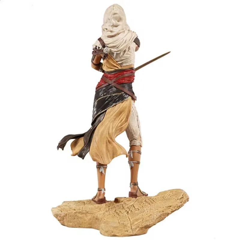 Personaggio Assassin\'S Creed Aya & Bayek Statua in PVC di alta qualità Action Figure Modello da collezione Giocattoli Decorazione della stanza