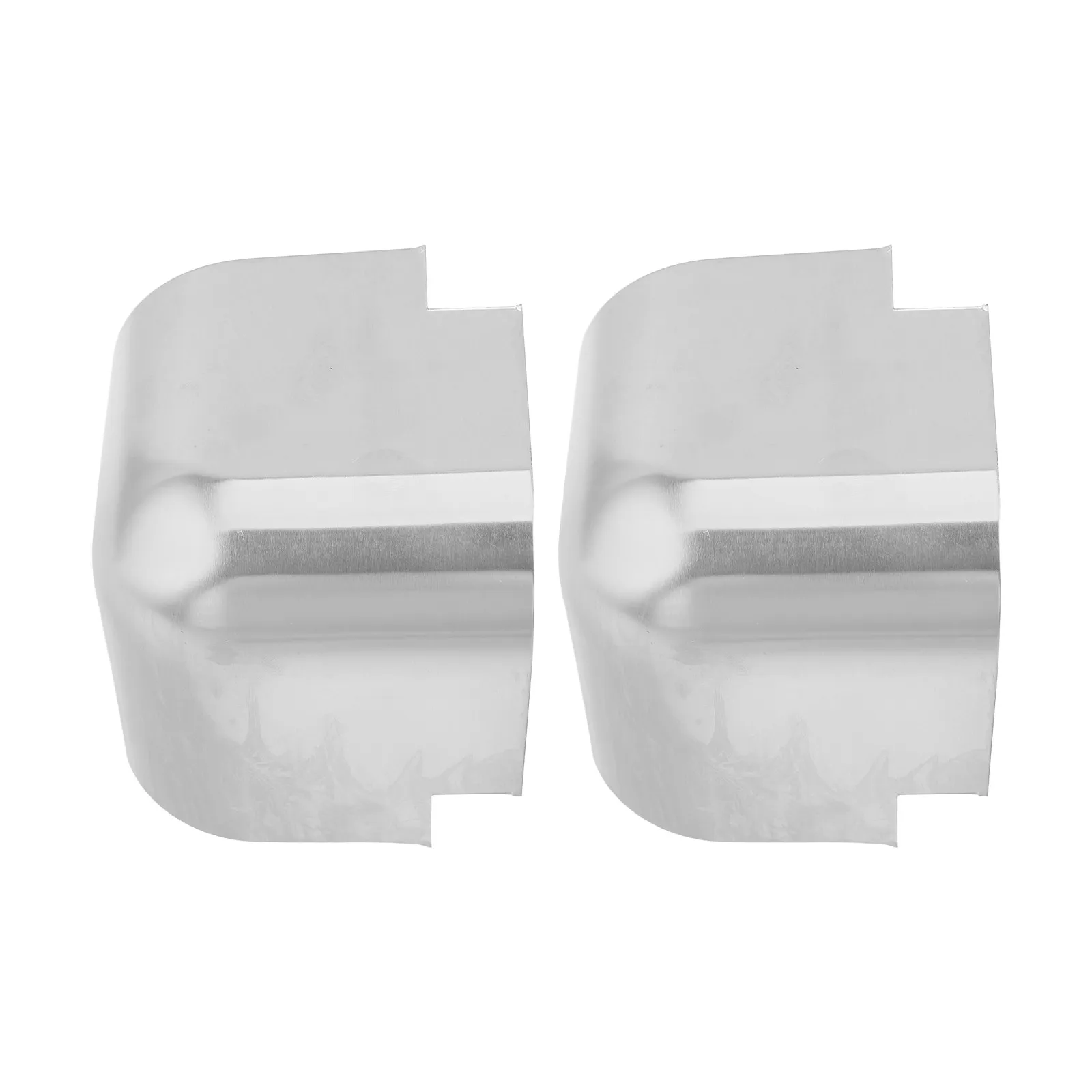 

2Pcs Aluminum Edge Protectors Heavy Duty Truck Corner Guards for Refrigerated Body Metal Wrap Covers