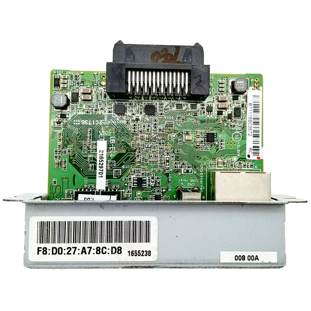 Ub-e04 Ethernet interface Fits For Epson C32c824541 M329a T88iv tm-u220pb U288 T81