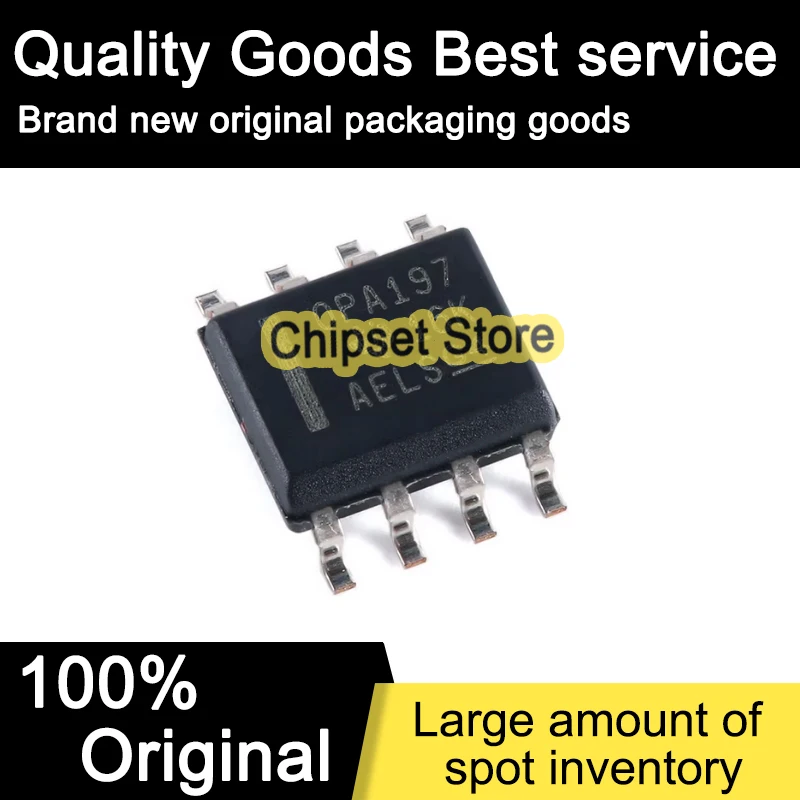 

5pcs/lot OPA197IDR OPA197 SOP IC 100% Brand new