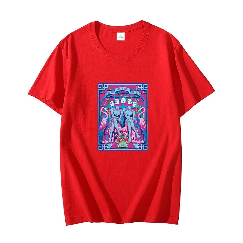 

Psychedelic Trippy Lucid Dream graphic t shirts Cotton t shirt for men oversize t-shirts short sleeve t-shirts O-neck T-shirt