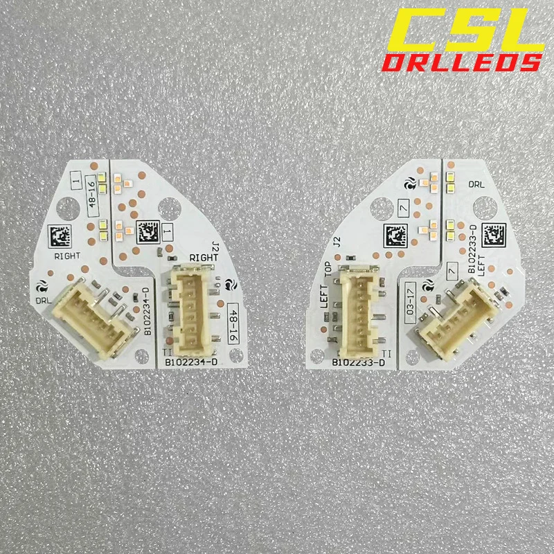 For Seat Leon MK3 5F Cupra DRL 5F0941475A 5F0941476A LED daytime running lights board module 2017-2020 replace OEM White