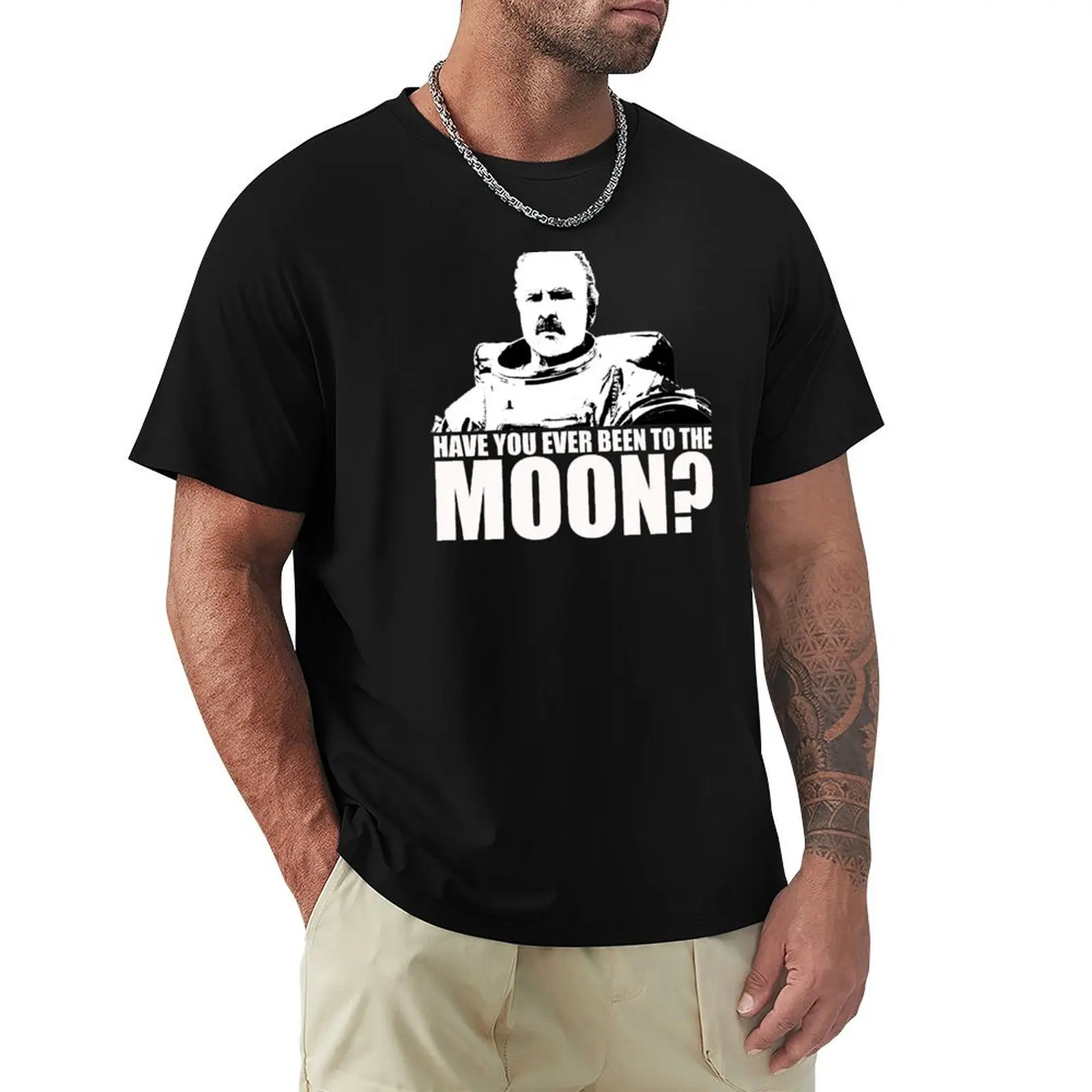 Have You Ever Been To The Moon Little Britain Bing Gordyn tshirt T-Shirt Soft Anti-Shrink Cotton Tee