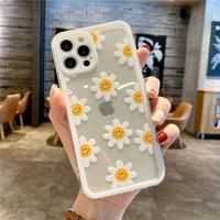 Case For VIVO V29E V27E V25E V23E Y27 Y17S Y02 Y02T Y02A Y22S Y22 Y76 V27 V25 V23 Pro V20 V20SE cover Daisy Flowers Soft TPU