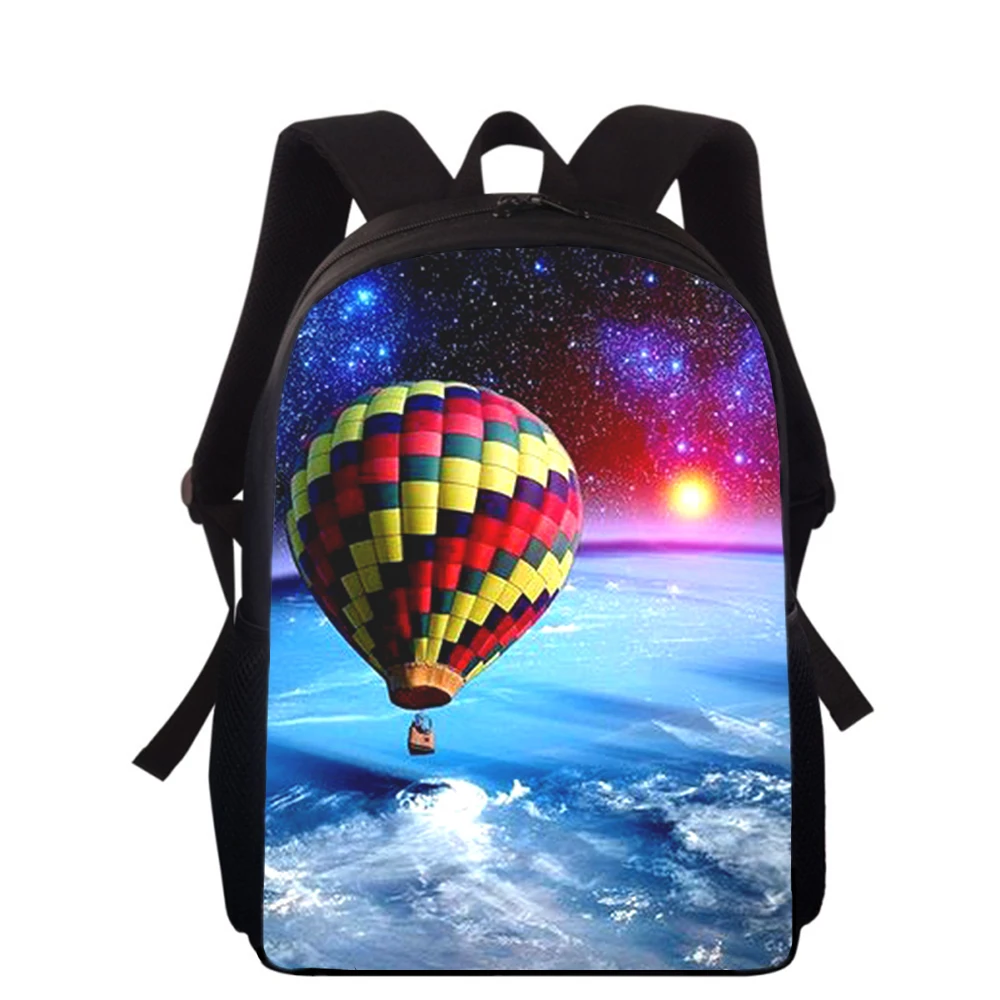 Ho tair balon Sky 15 ”nadruk 3D plecak dla dzieci torby szkolne dla chłopców podstawowych dziewcząt z plecakiem dla uczniów torby na książki szkolnego