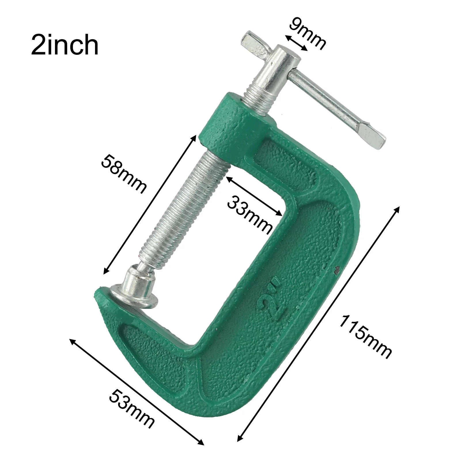 1/2/3/4/5/6/8/10 Inch G Type Woodworking Clamp Heavy Duty Wood Metal Clamping Clips Quick Release Carpentry Clamps
