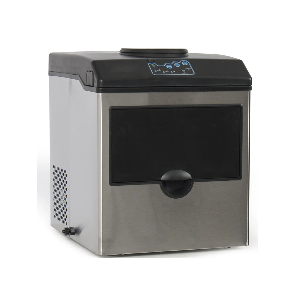 Stylish Countertop Ice Dispenser Crushed Ice Maker with LCD Touch Panel