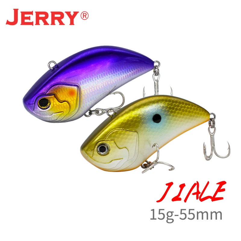 Jerry señuelo VIB lipless hundimiento traqueteo duro para lucio y lubina - imagen 4
