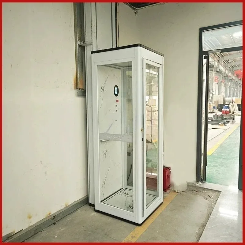 Professional Customization Home Elevator Small Simple Hydraulic Lift Self-built House Villa Loft Duplex Elevator
