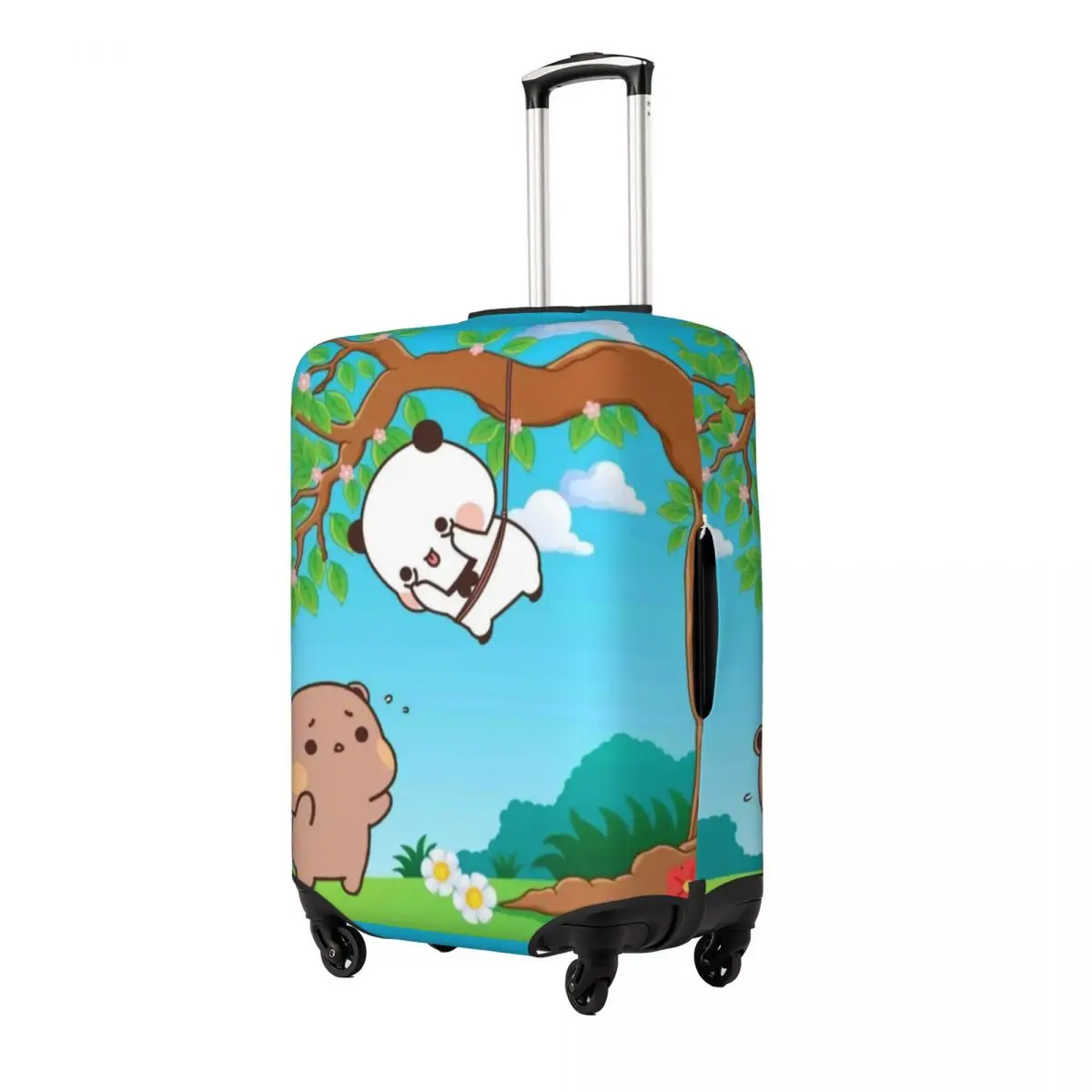 Bubu & Dudu Swing Suitcase Cover Vacation Practical Luggage Case Travel Protector