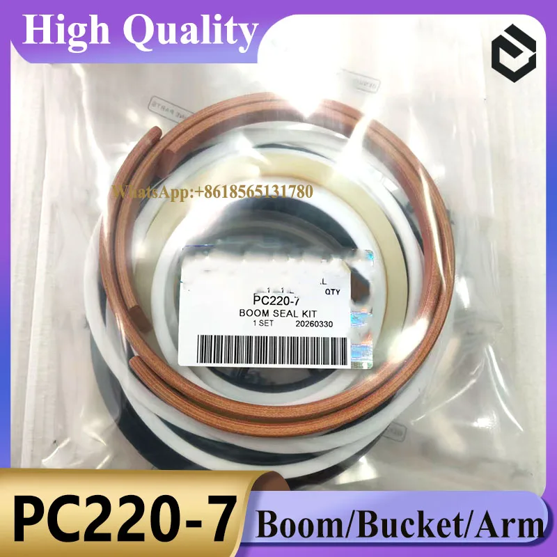 

Boom Bucket Arm Seal Kit Cylinder Seal Kit for Komatsu Excavator PC220-1 PC220-2 PC220-3 PC220-5 PC220-6 PC220-7 PC220-8