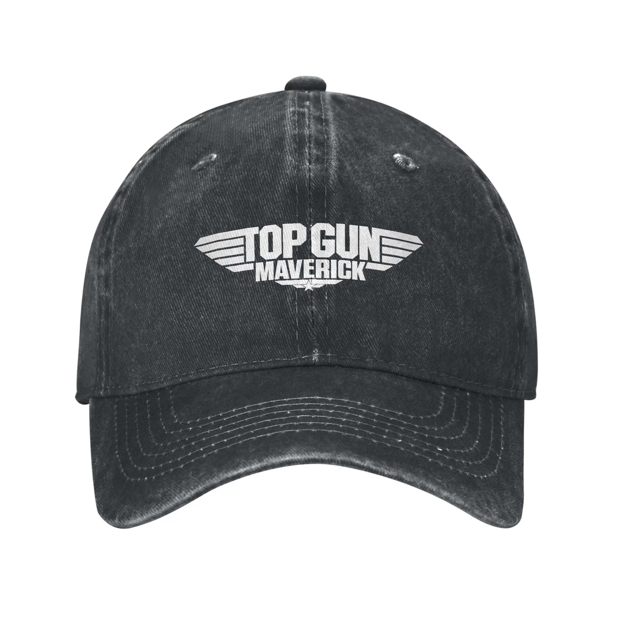 Custom Tops Guns Baseball Cap Sports Men Women's Adjustable Fighter Aircraft Air Force Film Dad Hat Summer