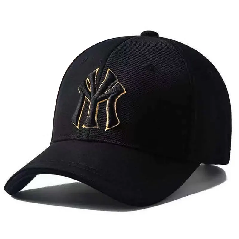 Unisex Three Dimensional Edging Letter Embroidery Baseball Hats Spring and Autumn Outdoor Adjustable Casual Hats Sunscreen Hat